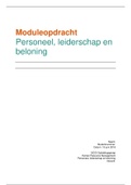 NCOI moduleopdracht Personeel, leiderschap en beloning (cijfer 9) incl. verbeterpunten en opdrachtomschrijving