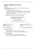 Samenvatting biologie hoofdstuk 4: Cel en Leven