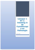 Kwartiel 1: Inleiding in de Fysiotherapie en Pathologie