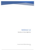 Module 12: klinische genetica, PNS, aangeboren afwijkingen (genetica), farmacologie, tractus digestivus, bilirubinestofwisseling, stuit + versie, borstvoeding, postpartum periode en systematic review. 