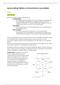 Samenvatting Politieke Communicatie en Journalistiek. Complete tentamenstof: artikelen, hoor- en gastcolleges, de 5 vragen van elke week.