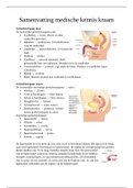 Samenvatting medische kennis kraam niveau 4