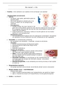 Samenvatting anatomie Regio College Leerjaar 2, aandoeningen spijsvertering