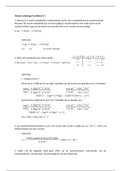 Algemene chemie oefeningen hoofdstuk 13