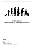 Module opdracht Ontwikkelings- en levensfasepsychologie