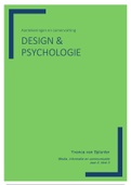 Design & Psychologie | Aantekeningen en samenvatting