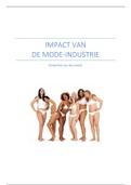 Kant en Klaar profielwerkstuk - Impact van de Mode-industrie (eindcijfer 8)