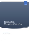 samenvatting management accounting