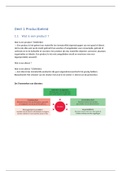 Product en merkenbeleid, complete samenvatting - geslaagd examencijfer 