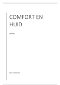 Volledige samenvatting comfort en huid 2019