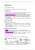 Edexcel A level Business Theme 3 notes