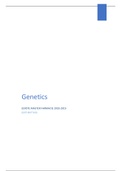 Notities genetics 2018-2019