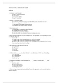 ECON 205 FINAL EXAM STUDY GUIDE EXAM #1 EXAM#2 and EXAM#3 GRADE A