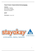 organisatiebeschrijving Stayokay Deelproduct 1 blok 1