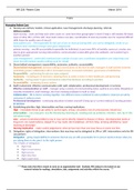 NR 226 Exam 1 Study Guide/ Chamberlain NR226 Exam 1 Study Guide (Latest) ): Fundamentals – Patient Care