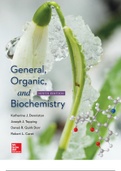 General, Organic and Biochemistry 9 Edition