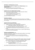 Onderwijskunde 1 - Hoofdstuk 1 en 2 Effectief Leren