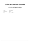 Practicum Verslag  | Neuro/Bio psychology Blok 1.4