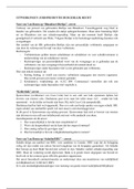 Overzicht jurisprudentie Inleiding Burgerlijk Recht deel 1 