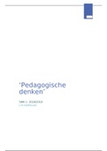 Pedagogische denken