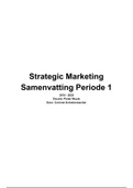 Strategic Marketing Theorie