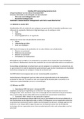Bundel inleiding HRM H1,6,12,13 en inleiding Management en organisatie HRM jaar 1 