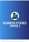 ieb Business Studies Gr12 Notes