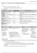 Chapter 15 - Treatment of Psychological Disorders