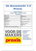 Marketing en Informatiemanagement. Praxis de Bouwmarkt 2.0 beoordeeld met een 9.5