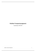 Maritiem Transportmanagement - SAMENVATTING