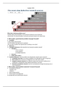 Uitgebreide samenvatting van alle colleges van Methoden van bedrijfseconomisch onderzoek & Bedrijfsethiek