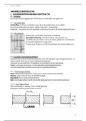 Samenvatting Meubelconstructie