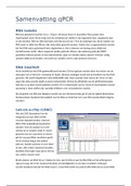 Samenvatting real-time PCR