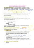 marketingcommunicatie examenvragen + samenvatting  + notities gastsprekers