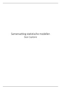 Formularium/ Samenvatting Statistiek 2 en 3