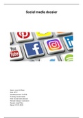 Social media dossier