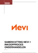 NEVI 1 - onderhandelen