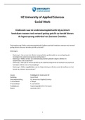 Geslaagde scriptie Social Work verward gedrag ondersteuningsbehoefte