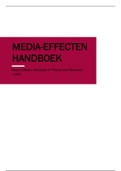 Samenvatting cursus en pdf media effecten