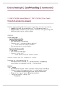 Endocrinologie 2e doorgang (samenvatting)