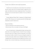 This is an analysis of the one act play 'Fiesta' by Bobby Flores-Villasis using Naturalism. Answering these two statements of the problem:  1. What are the characteristics of Ines towards her life in the story? 2. What are the tenets of the text in 