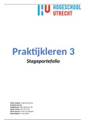 Stageportefolio- PL3- Klinisch redeneren & Onderzoekend vermogen- Cijfer 8.4