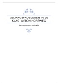 Samenvatting Gedragsproblemen in de klas - Anton Horeweg (Kennis Passend Onderwijs)