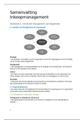 Samenvatting inkoopmanagement