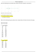 MATH 225N Week 3 Central Tendancy Question and Answers best New Graded A
