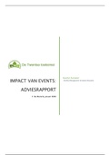 Impact van Events Adviesrapport