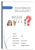 Klinisch Redeneren, pneumosepsis, influenza, DM, bloed en bloedgaswaardea geanalyseerde SBARR.