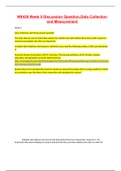 NR 439 Week 5 Discussion 2022/2023  Access the following information. You may read the PDF online or download it.  American Nurses Association. (2014). Fast facts: The nursing workforce 2014: Growth, salaries, education, demographics & trends. ANA.   Revi