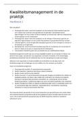 Kwaliteitsmanagement samenvatting H1, 2, 3, 6