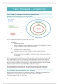 Taal: therapie deel 2 verworven (LA fase 2)